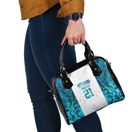 Custom New Zealand Aotearoa Shoulder Handbag Maori Paua Shell Indigenous - Aussie Hoodie