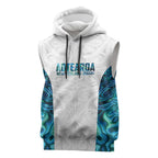 Custom New Zealand Aotearoa Sleeveless Hoodie Maori Paua Shell Indigenous - Aussie Hoodie
