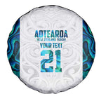 Custom New Zealand Aotearoa Spare Tire Cover Maori Paua Shell Indigenous - Aussie Hoodie