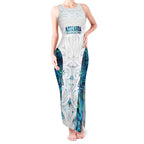 Custom New Zealand Aotearoa Tank Maxi Dress Maori Paua Shell Indigenous - Aussie Hoodie