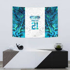 Custom New Zealand Aotearoa Tapestry Maori Paua Shell Indigenous - Aussie Hoodie