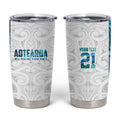 Custom New Zealand Aotearoa Tumbler Cup Maori Paua Shell Indigenous - Aussie Hoodie