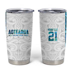 Custom New Zealand Aotearoa Tumbler Cup Maori Paua Shell Indigenous - Aussie Hoodie