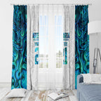 Custom New Zealand Aotearoa Window Curtain Maori Paua Shell Indigenous - Aussie Hoodie
