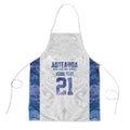 Custom New Zealand Aotearoa Apron Purple Maori Paua Shell Indigenous - Aussie Hoodie