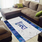 Custom New Zealand Aotearoa Area Rug Purple Maori Paua Shell Indigenous - Aussie Hoodie