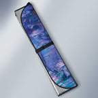 Custom New Zealand Aotearoa Auto Sun Shade Purple Maori Paua Shell Indigenous - Aussie Hoodie