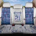 Custom New Zealand Aotearoa Back Car Seat Cover Purple Maori Paua Shell Indigenous - Aussie Hoodie