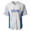 Custom New Zealand Aotearoa Baseball Jersey Purple Maori Paua Shell Indigenous - Aussie Hoodie