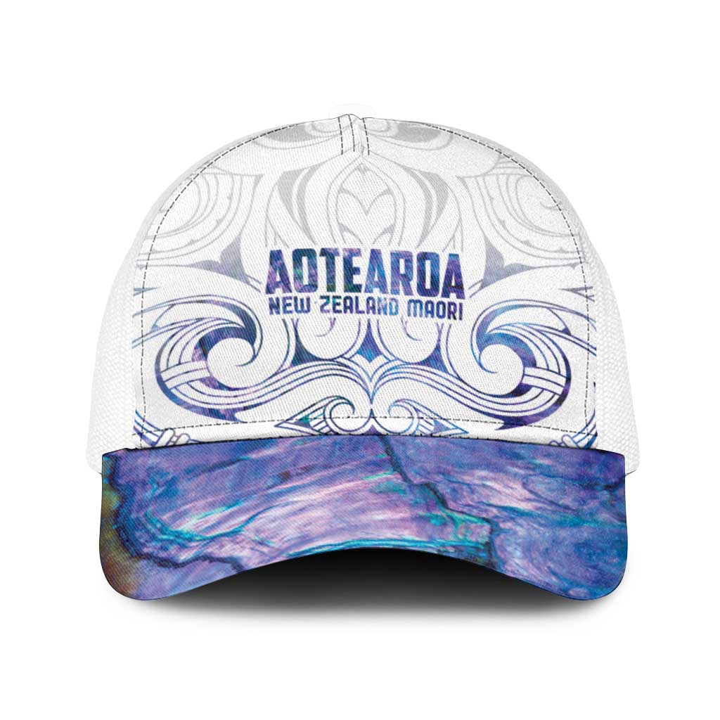 New Zealand Aotearoa Baseball Net Cap Purple Maori Papua Shell Indigenous - Aussie Hoodie