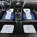 Custom New Zealand Aotearoa Car Mats Purple Maori Paua Shell Indigenous - Aussie Hoodie