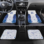 Custom New Zealand Aotearoa Car Mats Purple Maori Paua Shell Indigenous - Aussie Hoodie