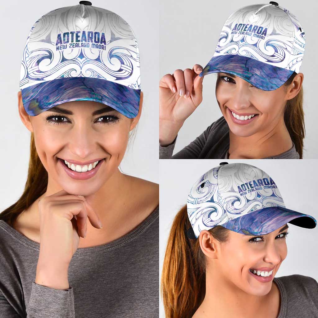 New Zealand Aotearoa Classic Cap Purple Maori Papua Shell Indigenous - Aussie Hoodie
