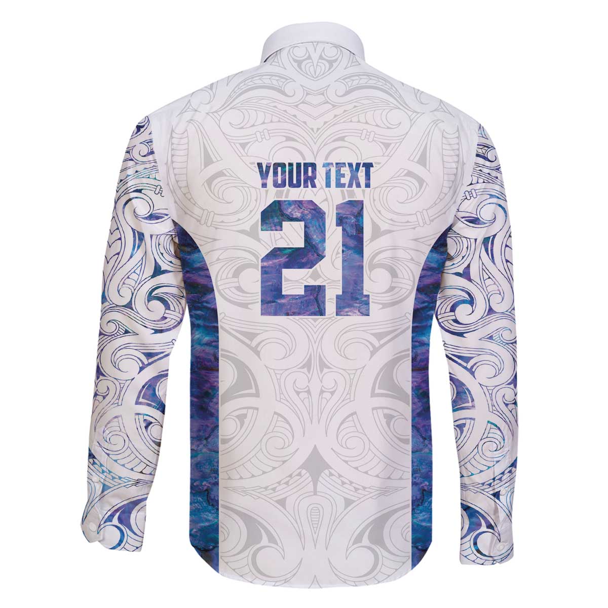 Custom New Zealand Aotearoa Family Matching Off The Shoulder Long Sleeve Dress and Hawaiian Shirt Purple Maori Paua Shell Indigenous - Aussie Hoodie