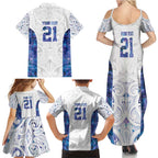 Custom New Zealand Aotearoa Family Matching Summer Maxi Dress and Hawaiian Shirt Purple Maori Paua Shell Indigenous - Aussie Hoodie