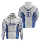 Custom New Zealand Aotearoa Hoodie Purple Maori Paua Shell Indigenous - Aussie Hoodie