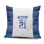 Custom New Zealand Aotearoa Pillow Cover Purple Maori Paua Shell Indigenous - Aussie Hoodie