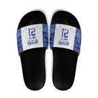 Custom New Zealand Aotearoa Slide Sandals Purple Maori Paua Shell Indigenous - Aussie Hoodie