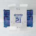 Custom New Zealand Aotearoa Tablecloth Purple Maori Paua Shell Indigenous - Aussie Hoodie
