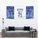 Custom New Zealand Aotearoa Tapestry Purple Maori Paua Shell Indigenous - Aussie Hoodie