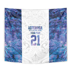 Custom New Zealand Aotearoa Tapestry Purple Maori Paua Shell Indigenous - Aussie Hoodie