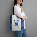 Custom New Zealand Aotearoa Tote Bag Purple Maori Paua Shell Indigenous - Aussie Hoodie