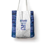 Custom New Zealand Aotearoa Tote Bag Purple Maori Paua Shell Indigenous - Aussie Hoodie