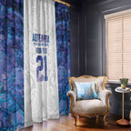 Custom New Zealand Aotearoa Window Curtain Purple Maori Paua Shell Indigenous - Aussie Hoodie
