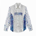 Custom New Zealand Aotearoa Women Casual Shirt Purple Maori Paua Shell Indigenous - Aussie Hoodie