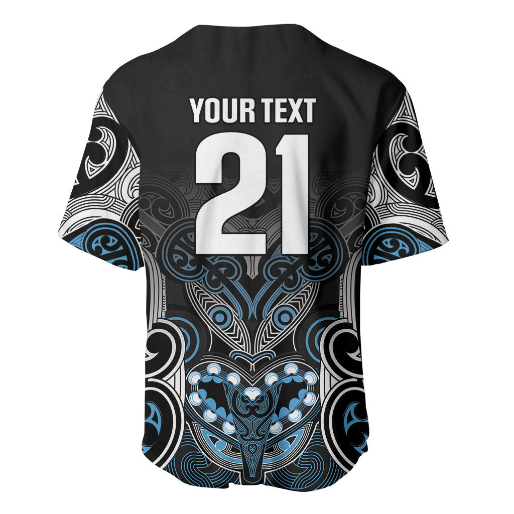 World Cricket Custom New Zealand Baseball Jersey Kia kaha nga Potae Pango