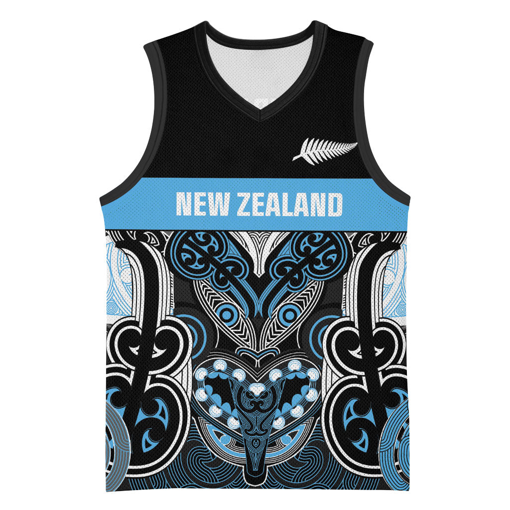 World Cricket Custom New Zealand Basketball Jersey Kia kaha nga Potae Pango
