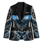 World Cricket Custom New Zealand Blazer Kia kaha nga Potae Pango