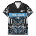 World Cricket Custom New Zealand Hawaiian Shirt Kia kaha nga Potae Pango