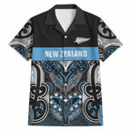 World Cricket Custom New Zealand Hawaiian Shirt Kia kaha nga Potae Pango