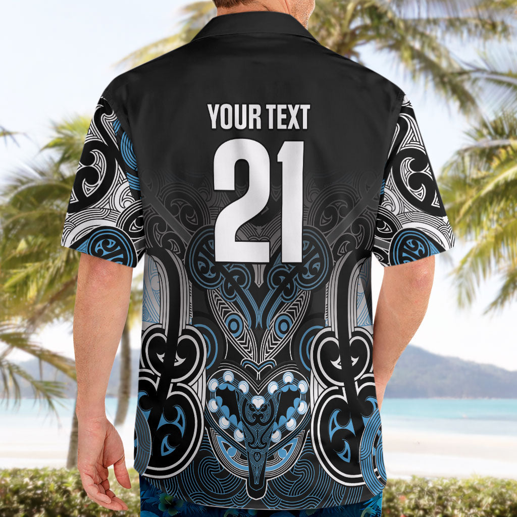 World Cricket Custom New Zealand Hawaiian Shirt Kia kaha nga Potae Pango