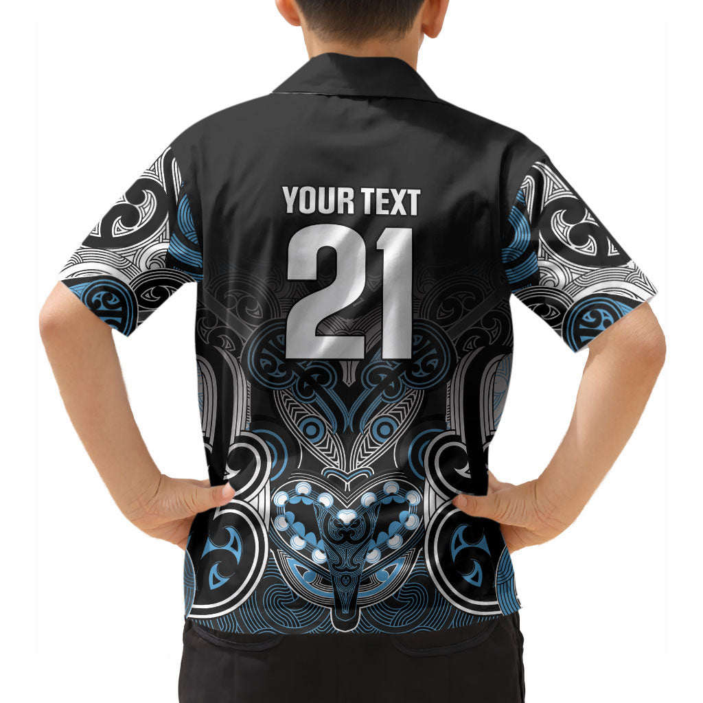 World Cricket Custom New Zealand Hawaiian Shirt Kia kaha nga Potae Pango