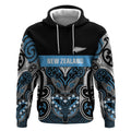 World Cricket Custom New Zealand Hoodie Kia kaha nga Potae Pango