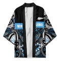World Cricket Custom New Zealand Kimono Kia kaha nga Potae Pango
