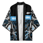 World Cricket Custom New Zealand Kimono Kia kaha nga Potae Pango
