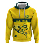 World Cricket Custom Australia Hoodie Aussie! Aussie! Oi! Oi! Oi!