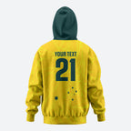 World Cricket Custom Australia Hoodie Aussie! Aussie! Oi! Oi! Oi!