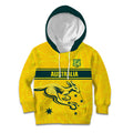 World Cricket Custom Australia Kid Hoodie Aussie! Aussie! Oi! Oi! Oi!