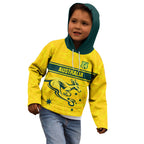 World Cricket Custom Australia Kid Hoodie Aussie! Aussie! Oi! Oi! Oi!