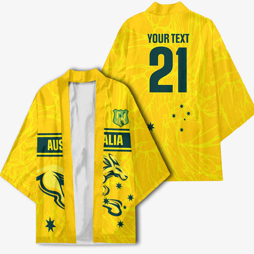 World Cricket Custom Australia Kimono Aussie! Aussie! Oi! Oi! Oi!