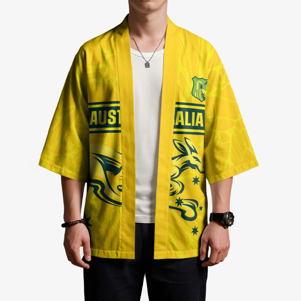 World Cricket Custom Australia Kimono Aussie! Aussie! Oi! Oi! Oi!