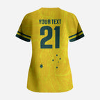 World Cricket Custom Australia Scrub Top Aussie! Aussie! Oi! Oi! Oi!
