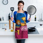 Custom Pride of Brisbane Champion Roar Apron - Aussie Hoodie