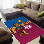 Custom Pride of Brisbane Champion Roar Area Rug - Aussie Hoodie