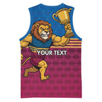 Custom Pride of Brisbane Champion Roar Basketball Jersey - Aussie Hoodie