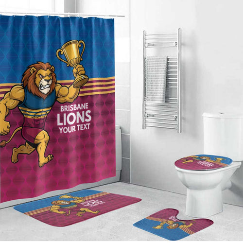 Custom Pride of Brisbane Champion Roar Bathroom Set - Aussie Hoodie